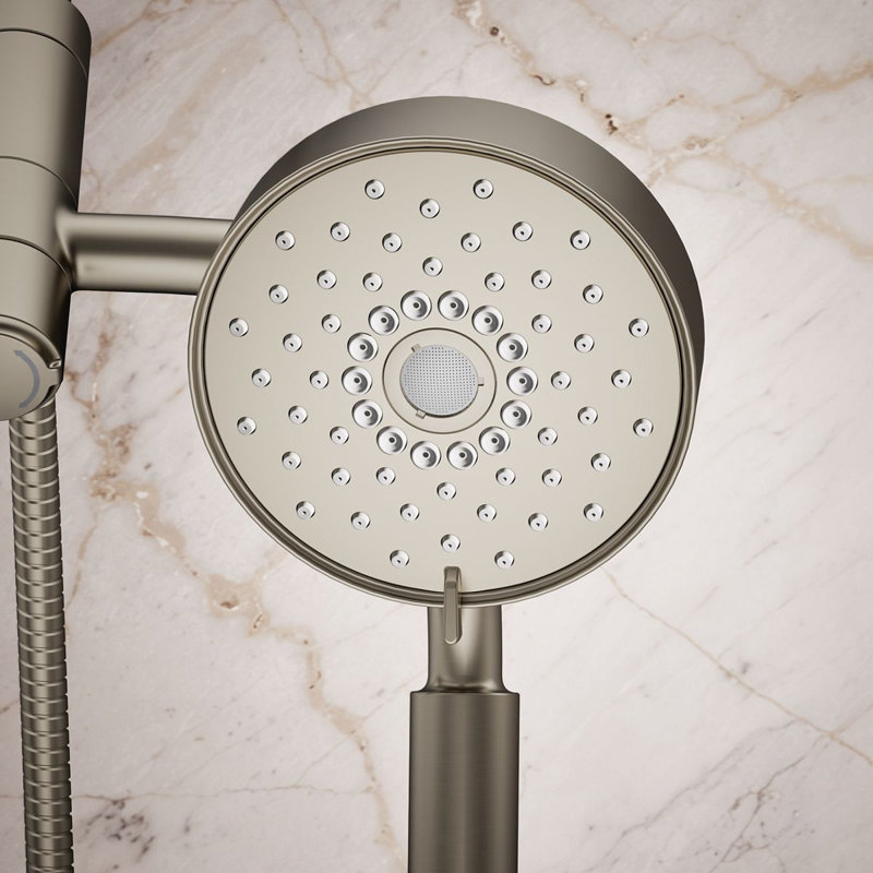 Purist® 2.5 GPM 2-In-1 Multifunction Shower Combo Kit, Vibrant Brushed Nickel