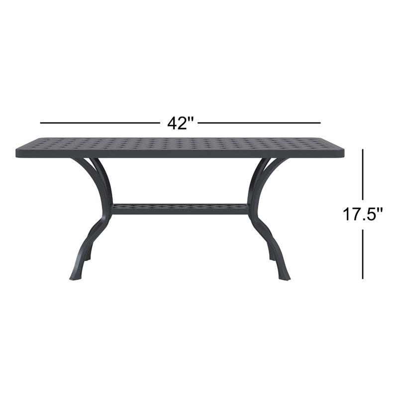 Carterton 21" X 42" Rectangular Coffee Table