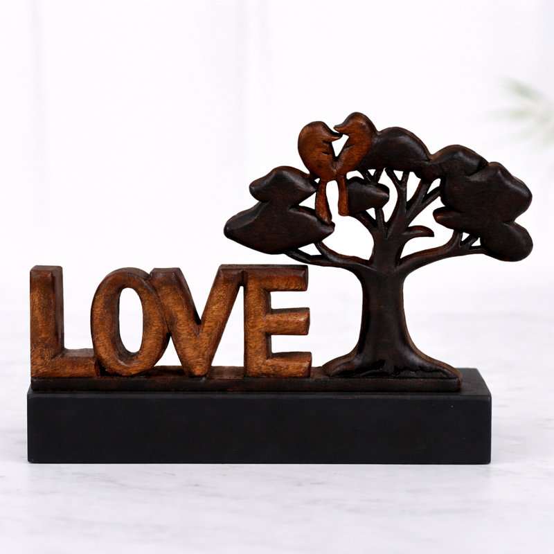 Landscape and Nature Figurines and Sculptures for Home and Christmas Table Decor Accents