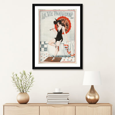 Couverture de magazine La Vie Parisienne 1923 par Leo Fontan - reproduction