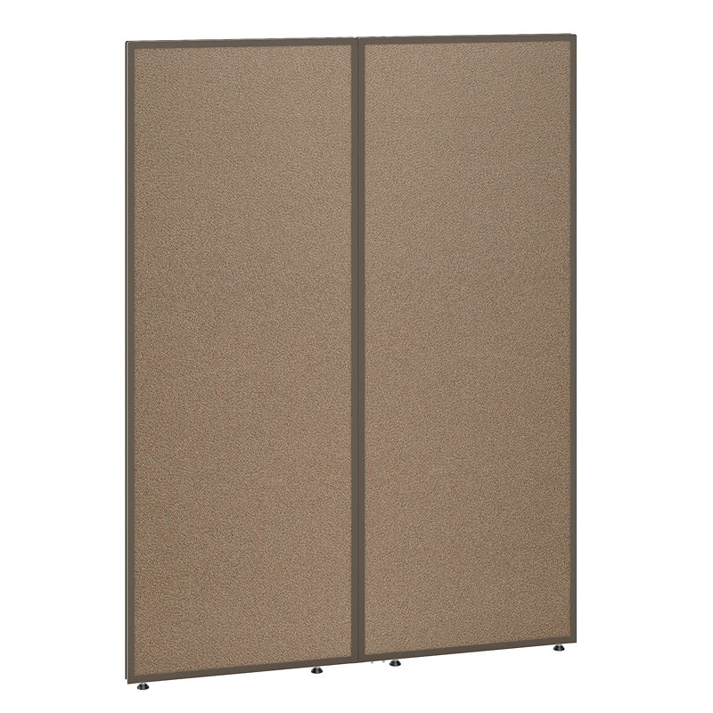 Très grand panneau d'intimité 1 panneau ProPanel, Gris clair / Ardoise, H 65,98 po x l 48,03 po x P 1,77 po