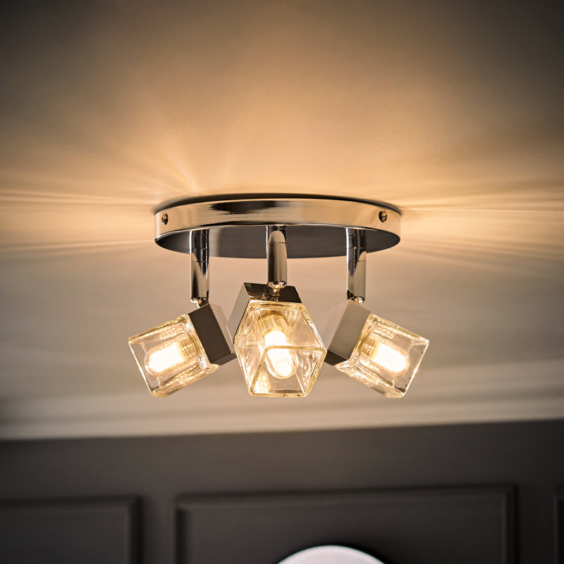 Eshleman Glass Spotlight, Chrome, Yes
