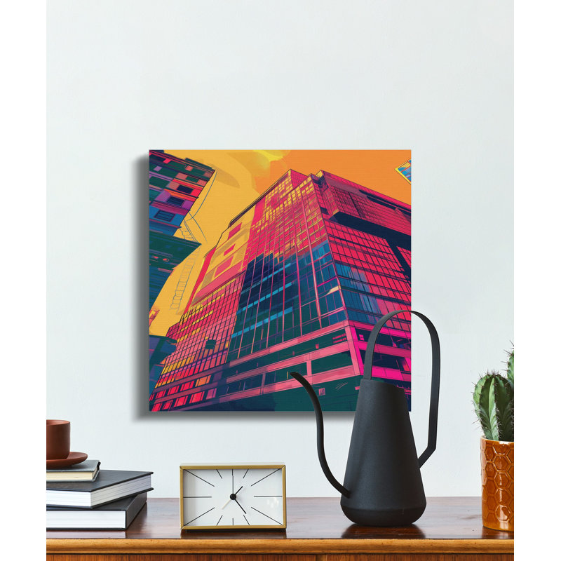 1 Piece Wrapped Canvas Wall Art Set, 15.24 cm H x 15.24 cm W