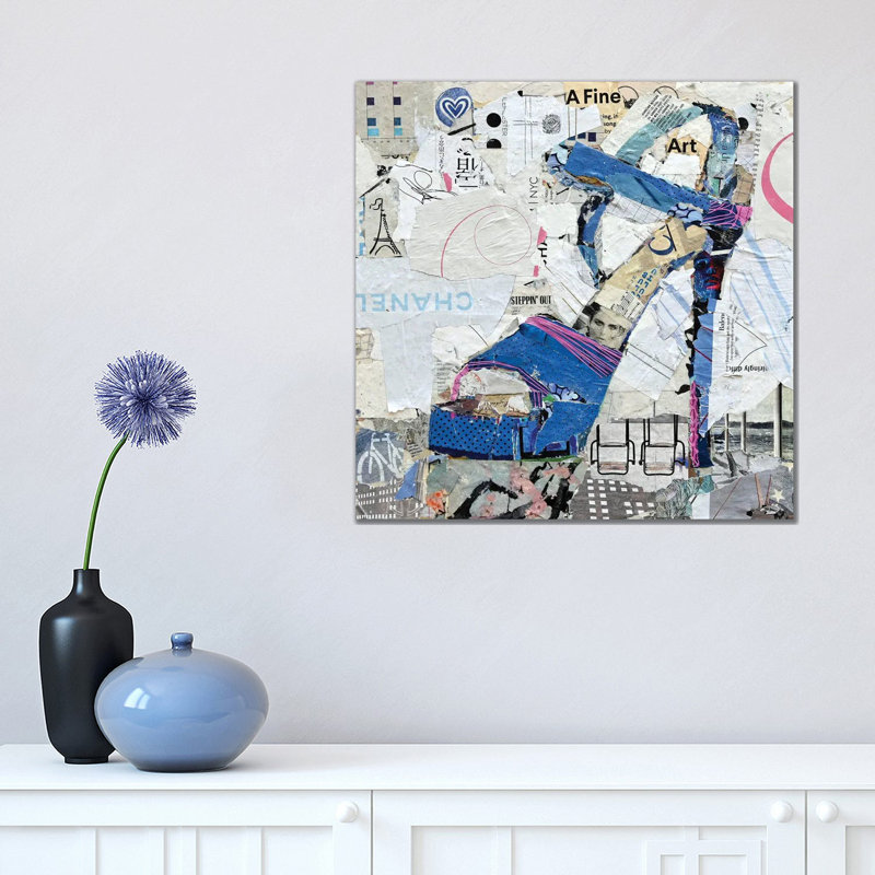 Steppin Out 1 Piece Wrapped Canvas Painting, 45.72 cm H x 45.72 cm W x 3.175 cm D