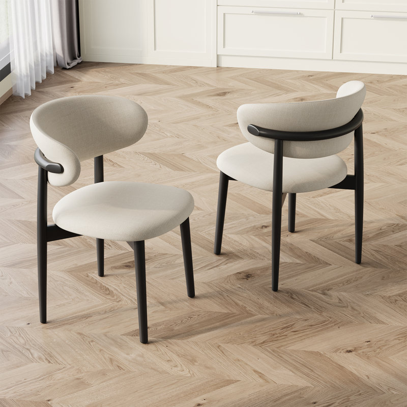 Chaise d'appoint Sachelle, 6, Noir