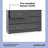 Brookside 6 Drawer Double Dresser-19300446