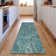 Premium Machine Washable Cerrito Teal Rug