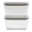 Fresh & Save Glass Airtight Meal Prep 2 Container Food Storage Set