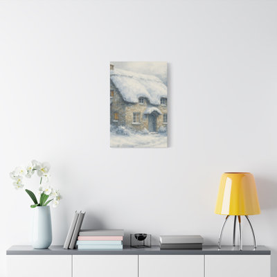 Aaroon Single Picture Frame Print on Canvas