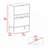 Latitude Run® Lyrata Bar Cabinet, 6 Built-In Wine Rack, Double Door ...