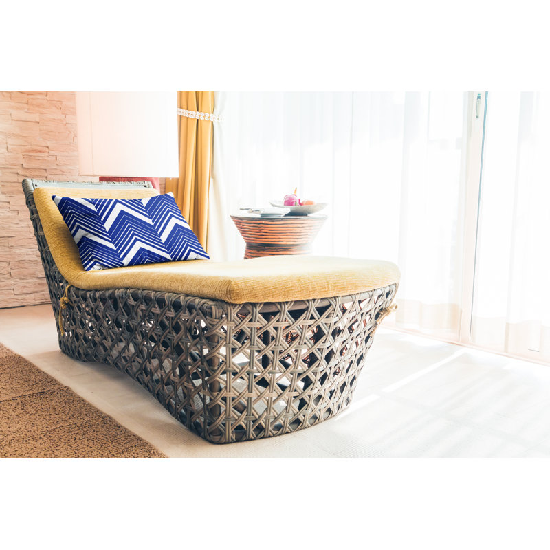 Outdoor Reversible Throw Pillow, Navy Blue