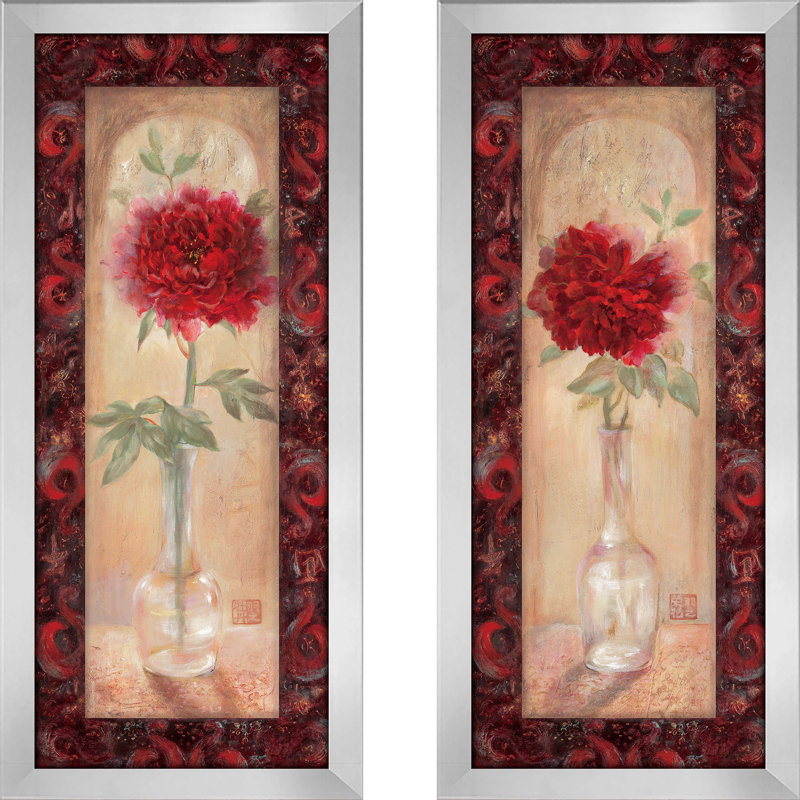 More More Enchanting - Ensemble de 2 peintures encadrées