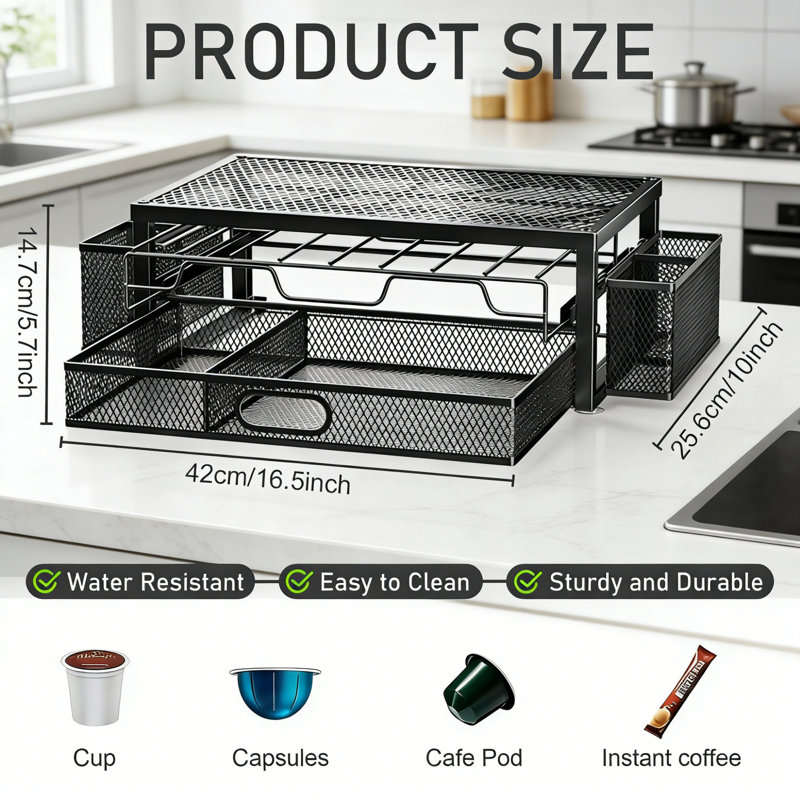 Wekli 63 Pod Coffee Pod Storage