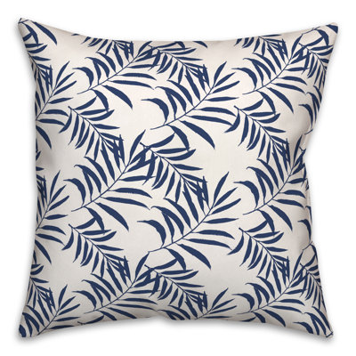Green Palms Outdoor Throw Pillow