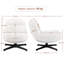 Nucla Swivel Metal Outdoor Lounge Chair