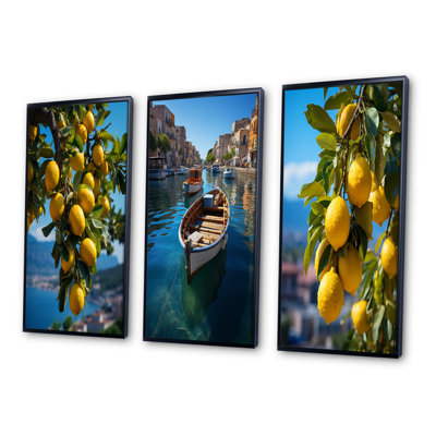 «Italie Sorrento Serenade», 3 pièces
