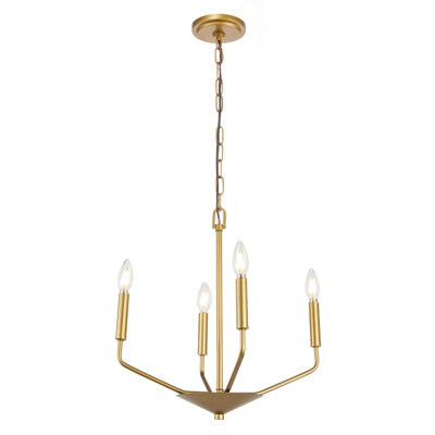 Style bougie classique/traditionnel 4 lumières lustre Venice