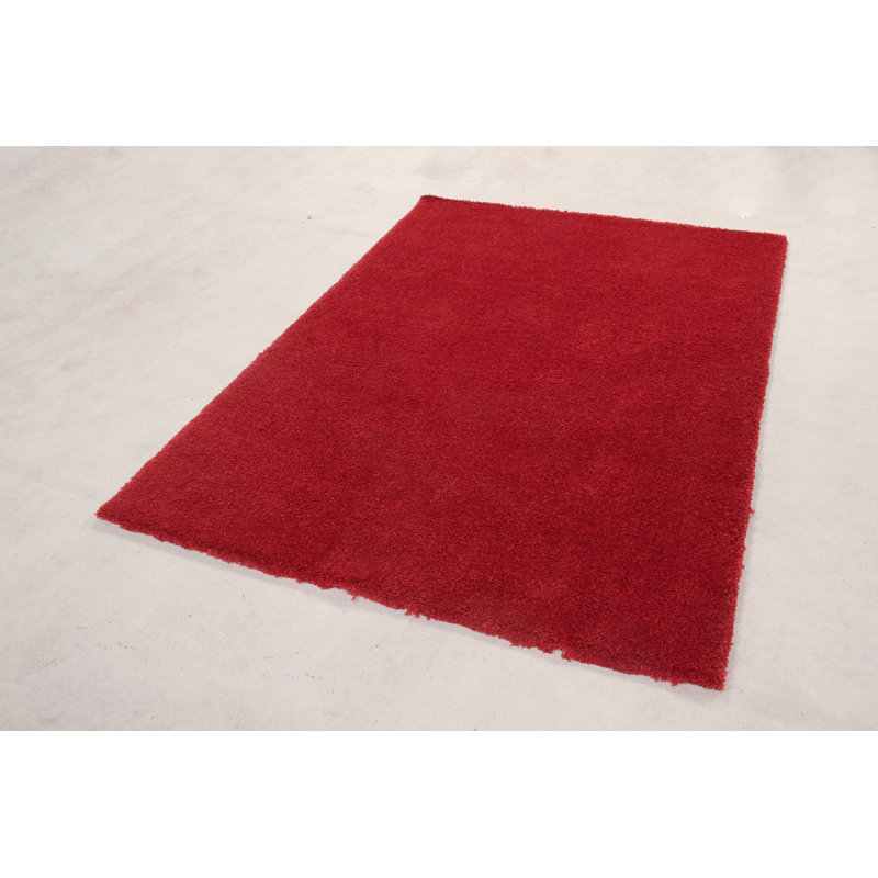 Siding Spring Tufted Red Rug, Rectangle 160 x 230cm