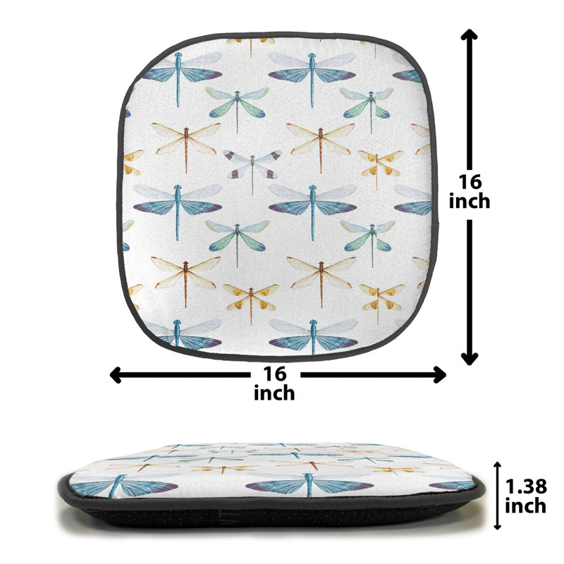 Outdoor 1.38'' Dining Chair Seat Cushion