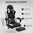 Adjustable Reclining Ergonomic Faux Leather Swiveling PC & Racing Game Chair-1176763058