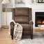 Fauteuil inclinable en similicuir pour salon RV