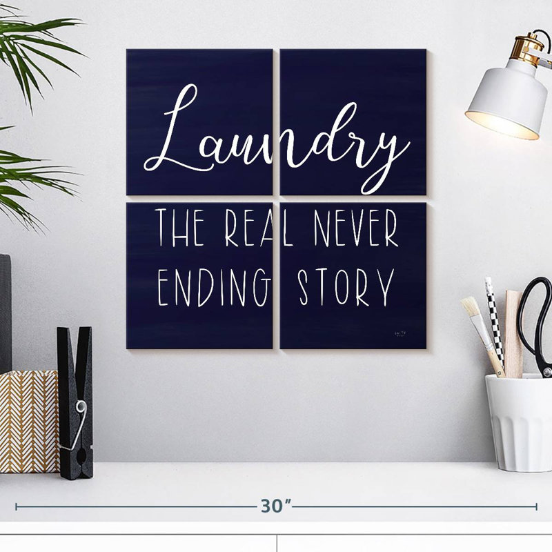 Tergel Laundry Story, 18" H x 18" W