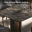 Rectangular Artificial Marble Dining Table Set-104257548