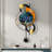 26.4"LED Silent Wall Clock Multi-Function Display Voice-Activated Wall Clock