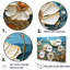 «Cool And Calming Flower Blooming Fields III», ensemble de décoration murale fleur-107755937