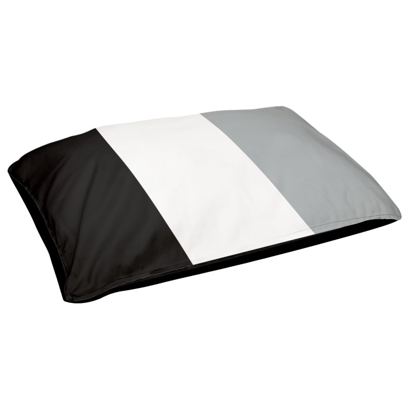Coussin Oakland, Petit (l 28 po x P 18 po x H 6 po), Blanc
