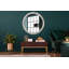 Huldar Glass Flat Wall Mirror