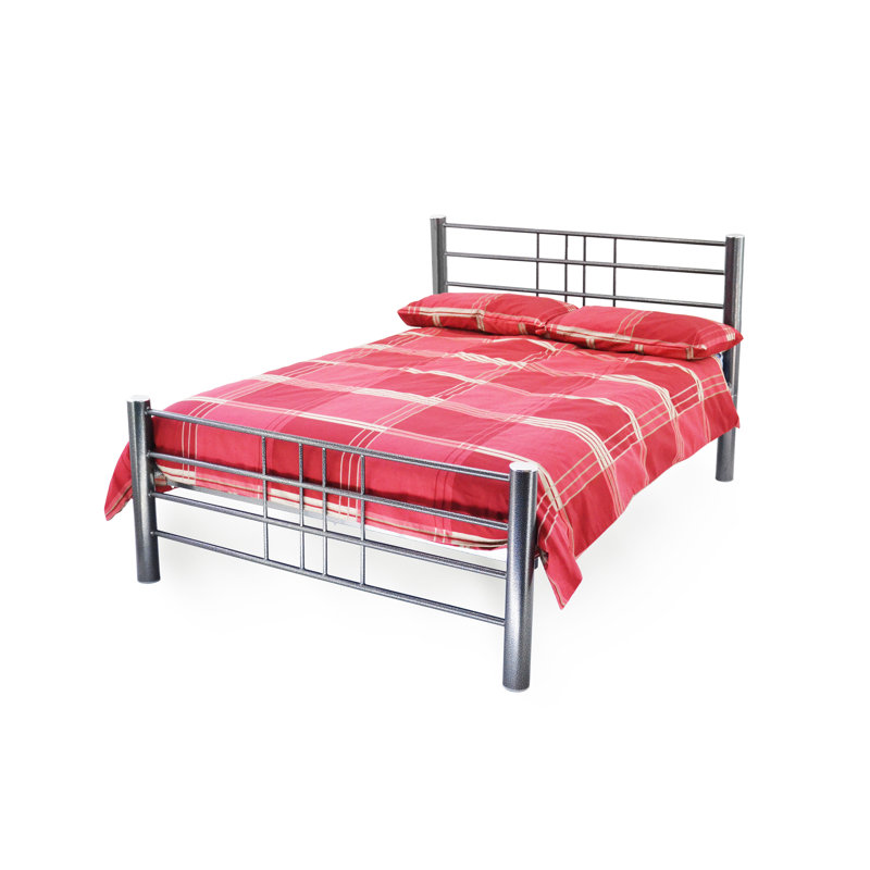 Dochamps Metal Bed, Double (4'6)