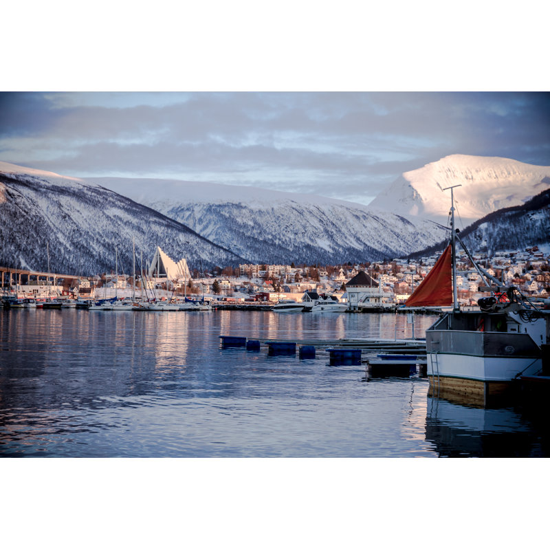 Tromso Bay - Wrapped Canvas Print, 61cm H x 91cm W