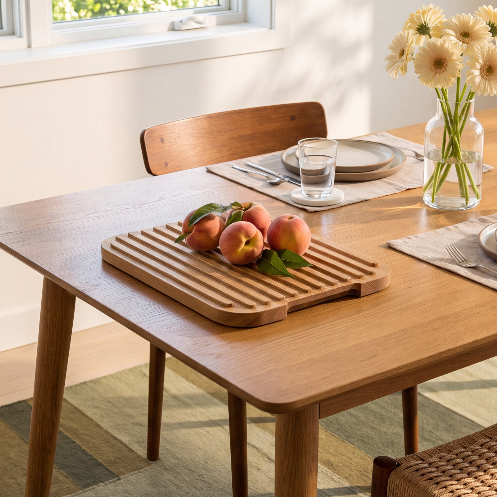 Casafina Ensemble Oak Wood Cutting Board
