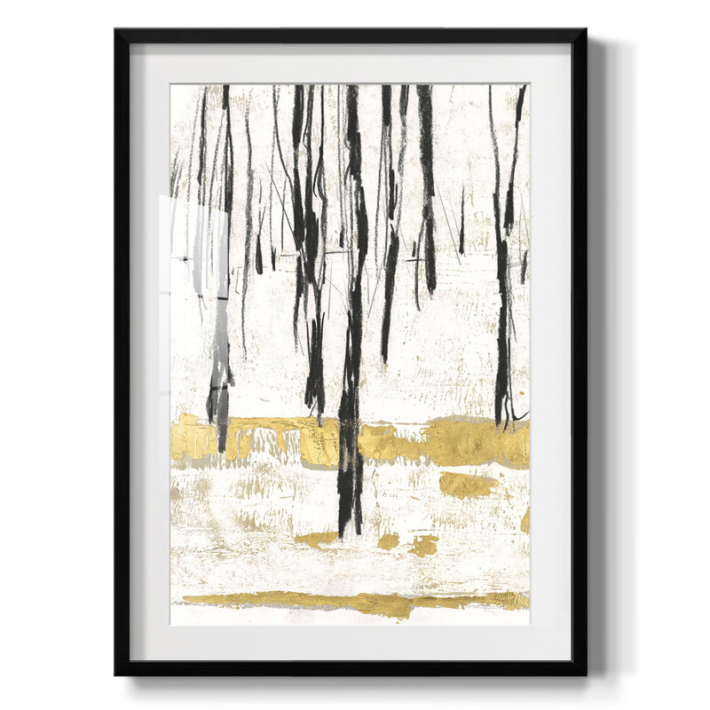 Gilded Winter II -Framed Print