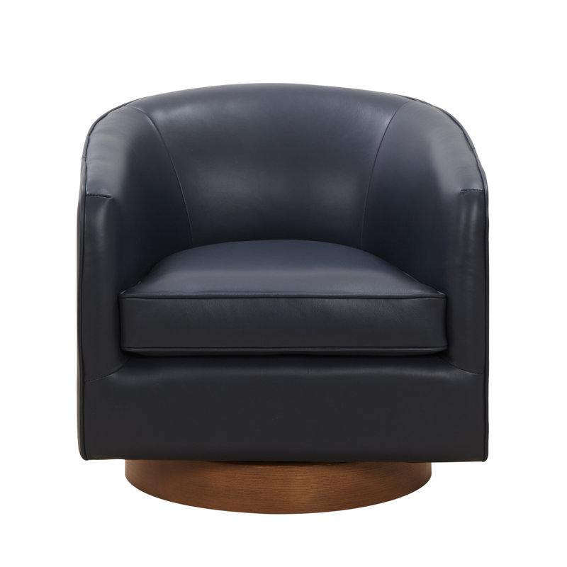 Chaise pivotante Tessa, Bleu