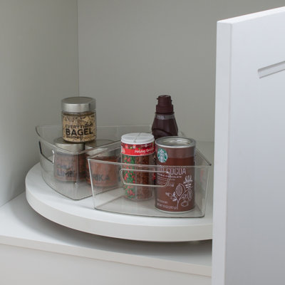 Lynard Plastic Lazy Susan Organizer