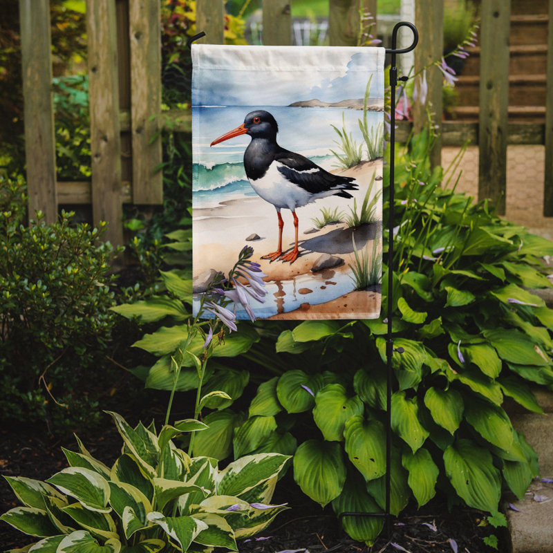 Drapeau de jardin Surfbird Bird, Huître