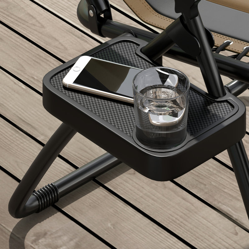 Outdoor Lounge Chair, Brown