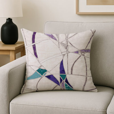 Coussin décoratif intérieur / extérieur gris Modern Modern