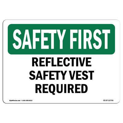 SignMission Osha Safety First