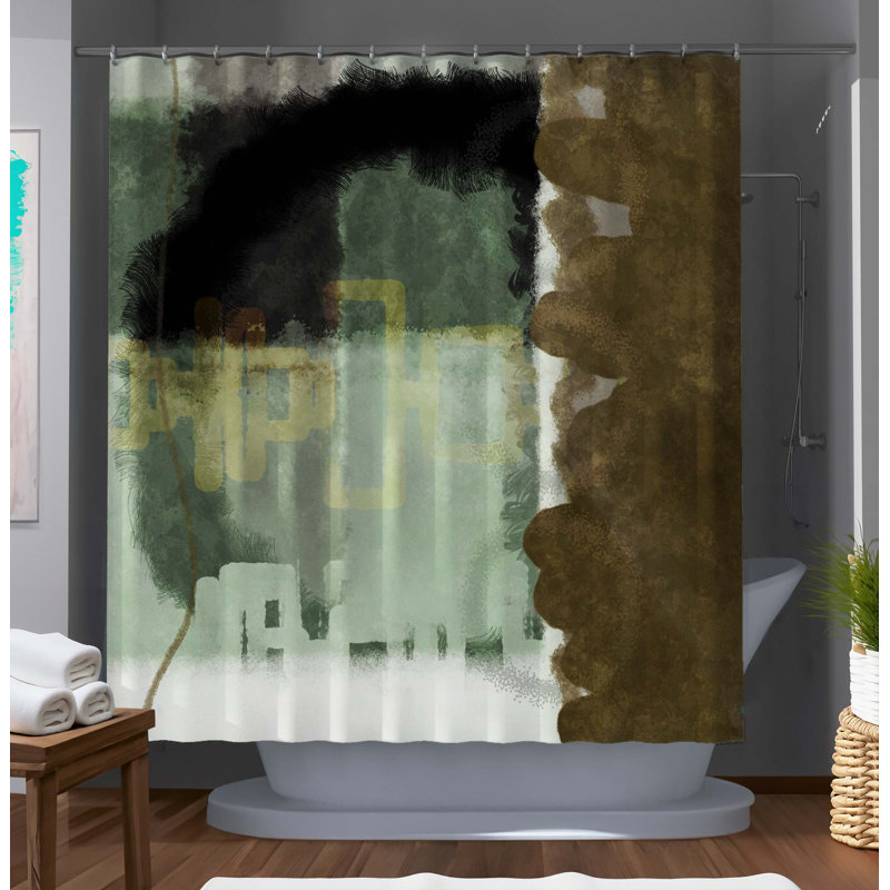 Rideau de douche Jenrry par Staci Maxwell