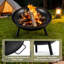68cm Round Fire Pit Stand