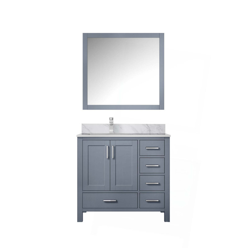 Ensemble de meuble-lavabo, robinet gauche et ensemble de robinets 34 po