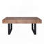 Table basse rustique en bois industriel