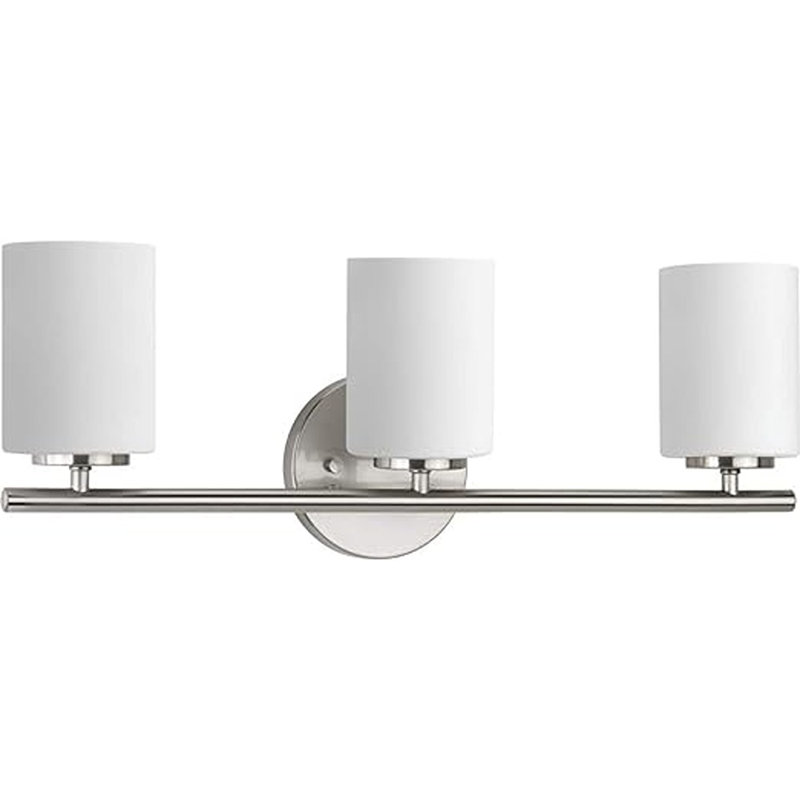 Steelville 3 - Light Dimmable Vanity Light, Brushed Nickel