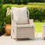 Canica Reclining 2 Seat Rattan Bistro Set
