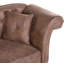 Canales Faux Leather Chaise Lounge