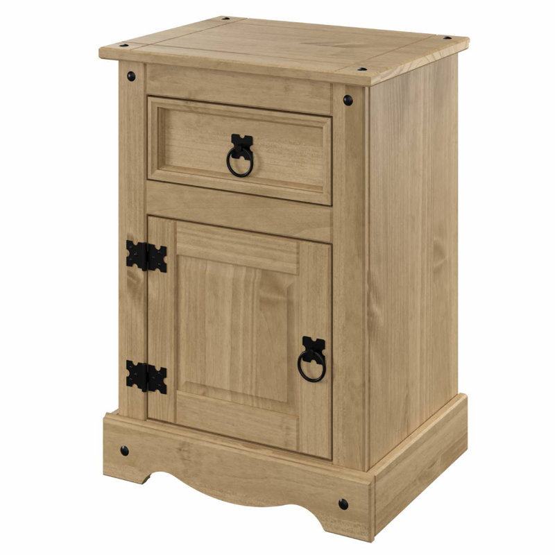 17.72'' W Nightstand, Brown