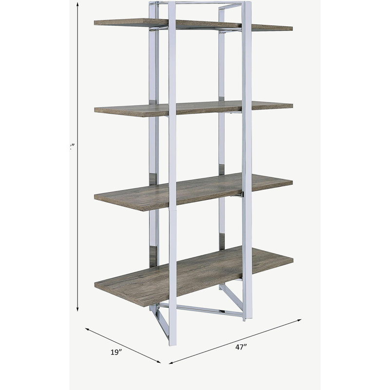 Bibliothèque à 4 tablettes